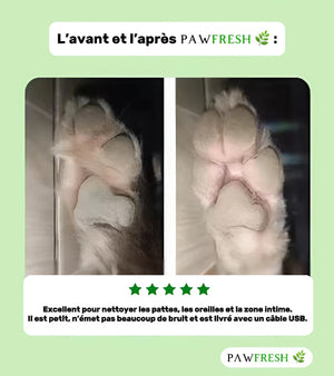 PawFresh™  – Soin des pattes, tout en douceur